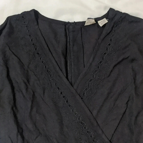 NWT Roxy Twilight Adventure Long Sleeve Romper, Color Anthracite Size XS - Picture 10 of 16